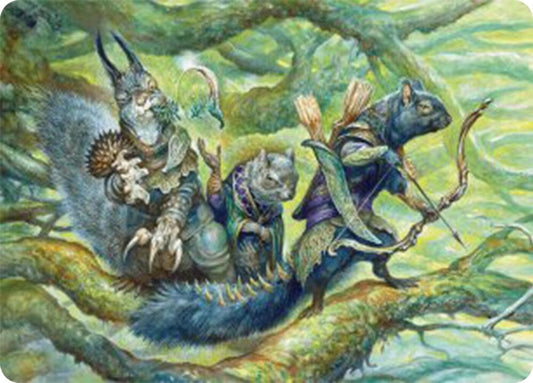 The Odd Acorn Gang Art Card [Art Series: Bloomburrow] 32