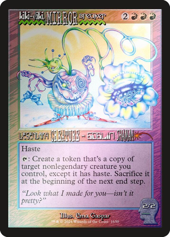 Kiki-Jiki, Mirror Breaker (Rainbow Foil) [Secret Lair Drop Series] 1659