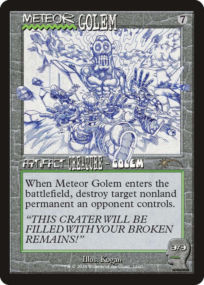 Meteor Golem (1660) [Secret Lair Drop Series] 1660