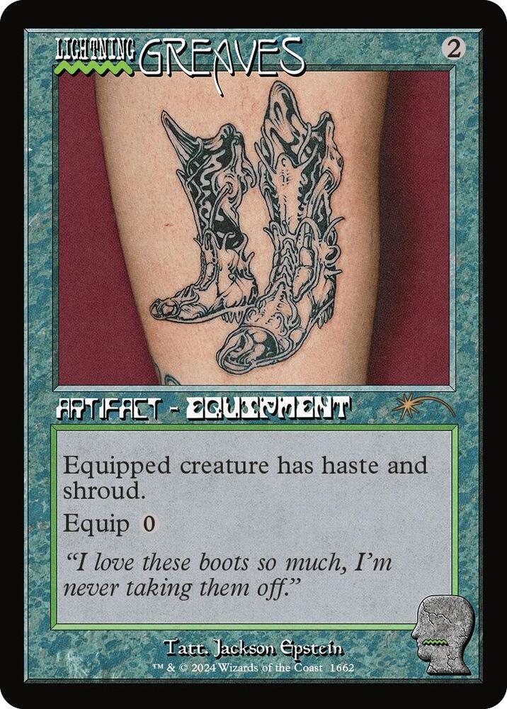 Lightning Greaves (1662) [Secret Lair Drop Series] 1662