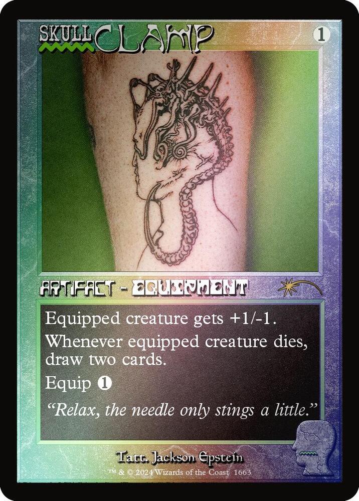 Skullclamp (Rainbow Foil) [Secret Lair Drop Series] 1663