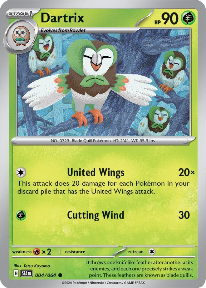 Dartrix [SV: Shrouded Fable] 004/064