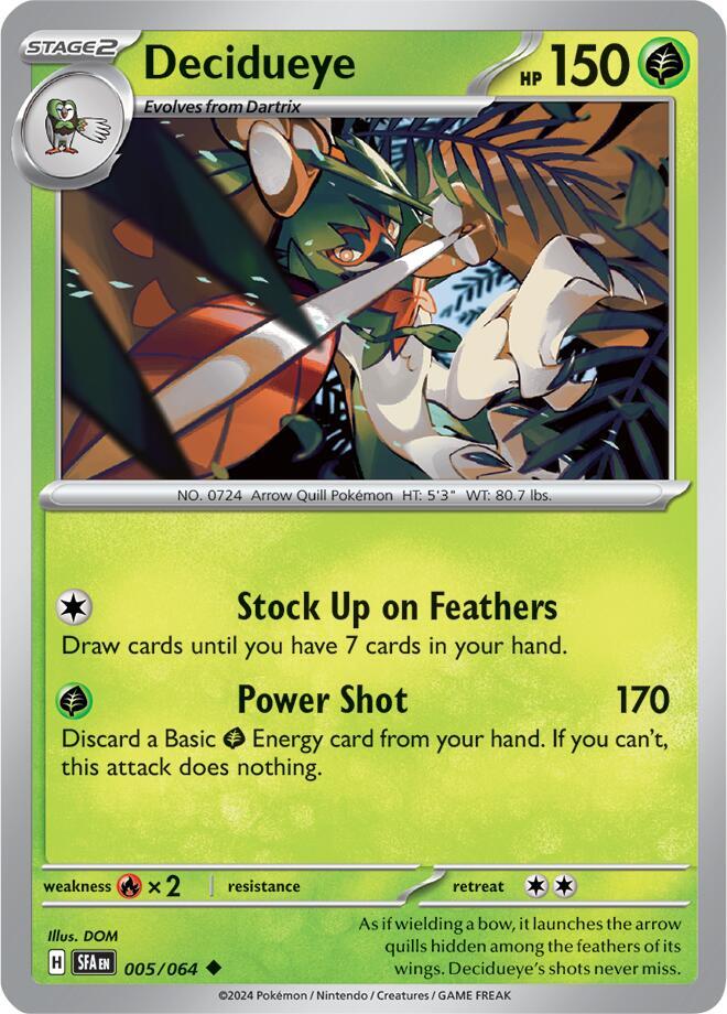 Decidueye [SV: Shrouded Fable] 005/064