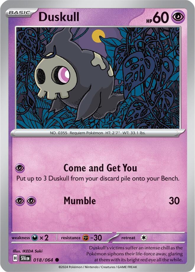 Duskull - 018/064 [SV: Shrouded Fable] 018/064