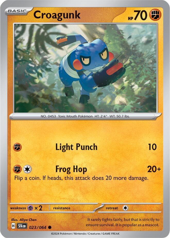 Croagunk [SV: Shrouded Fable] 023/064