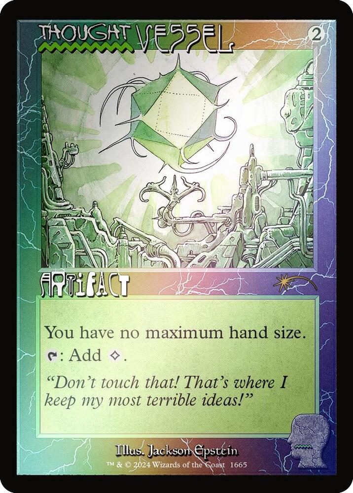 Thought Vessel (1665) (Rainbow Foil) [Secret Lair Drop Series] 1665