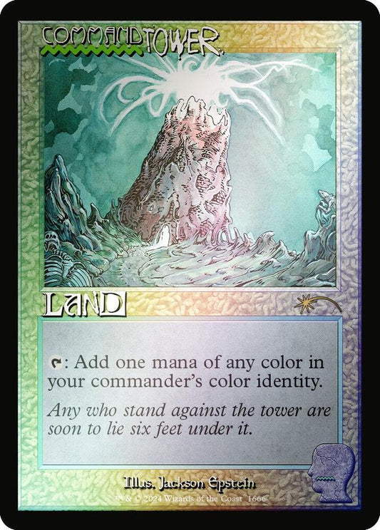 Command Tower (1666) (Rainbow Foil) [Secret Lair Drop Series] 1666