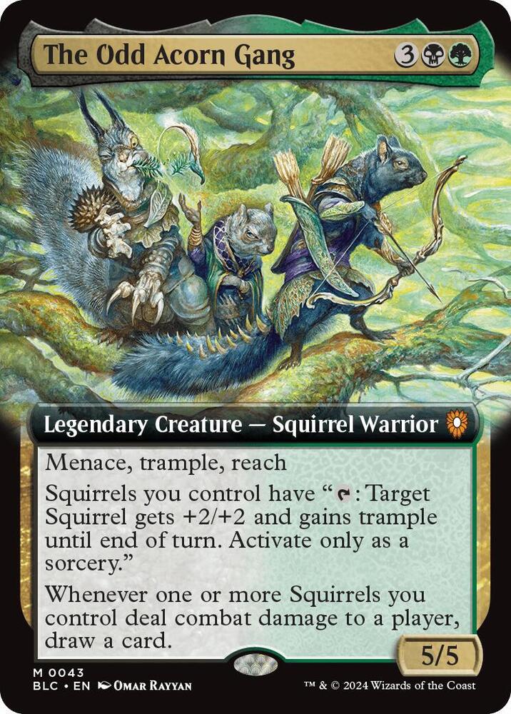 The Odd Acorn Gang (Extended Art) [Commander: Bloomburrow] 43