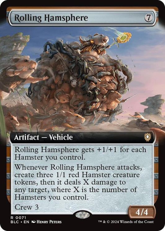 Rolling Hamsphere (Extended Art) [Commander: Bloomburrow] 71