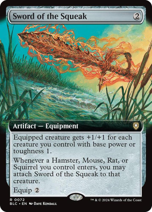 Sword of the Squeak (Extended Art) [Commander: Bloomburrow] 72