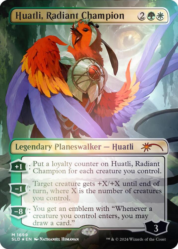 Huatli, Radiant Champion (Rainbow Foil) [Secret Lair Drop Series] 1699