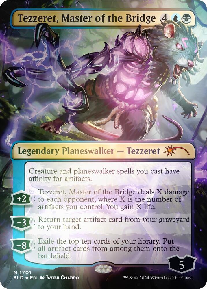 Tezzeret, Master of the Bridge (Rainbow Foil) [Secret Lair Drop Series] 1701