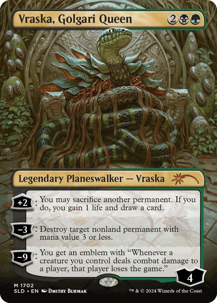 Vraska, Golgari Queen (1702) [Secret Lair Drop Series] 1702