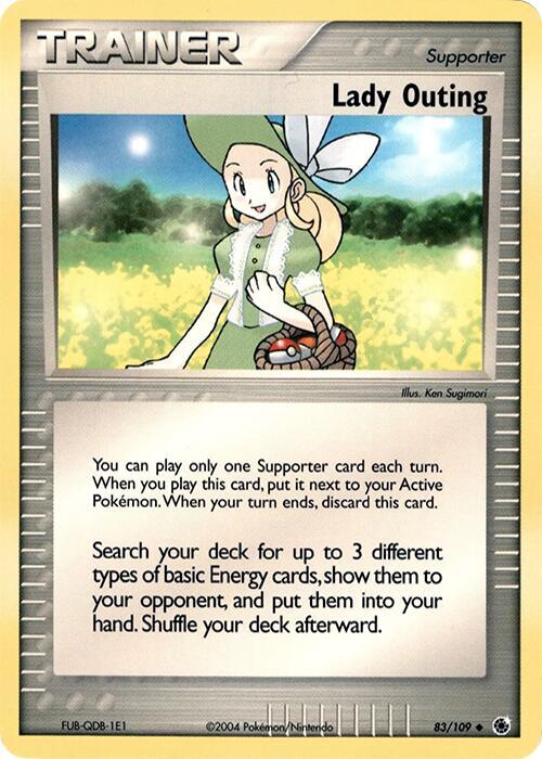 Lady Outing - 83/109 (No E-Reader) [Deck Exclusives] 83/109