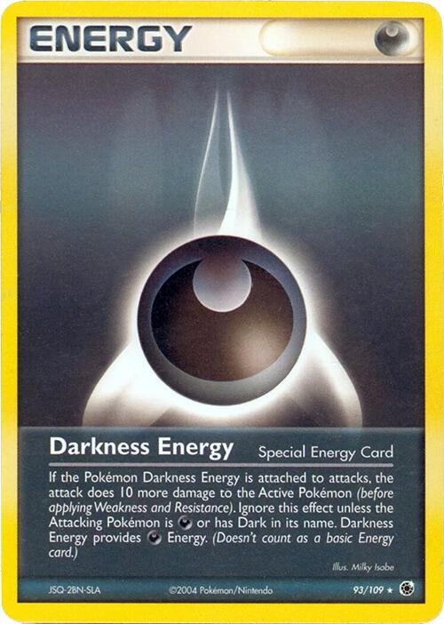 Darkness Energy (Special) - 93/109 (No E-Reader) [Deck Exclusives] 93/109