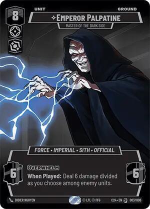Emperor Palpatine - Master of the Dark Side [2024 Convention Exclusive] 003/006