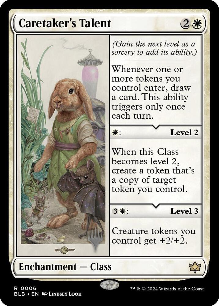 Caretaker's Talent [Promo Pack: Bloomburrow] 6
