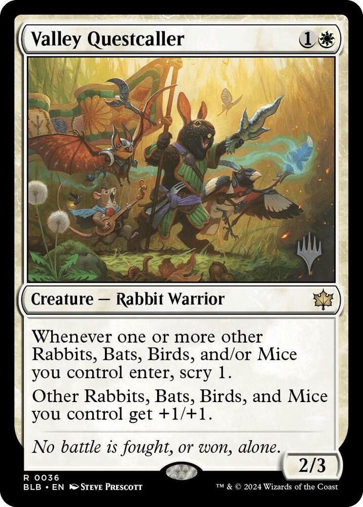 Valley Questcaller [Promo Pack: Bloomburrow] 36