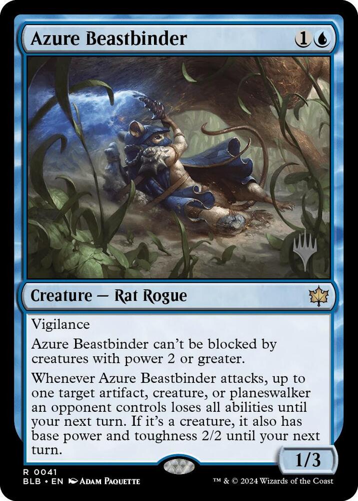 Azure Beastbinder [Promo Pack: Bloomburrow] 41