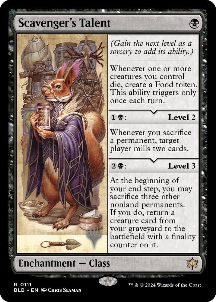 Scavenger's Talent [Promo Pack: Bloomburrow] 111