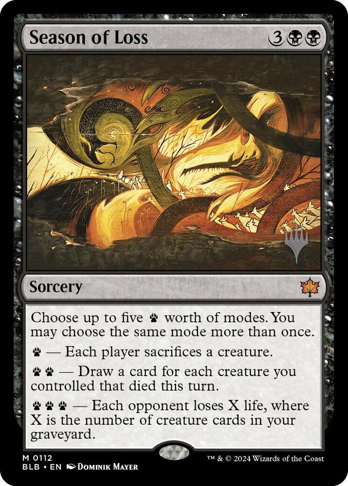 Season of Loss [Promo Pack: Bloomburrow] 112
