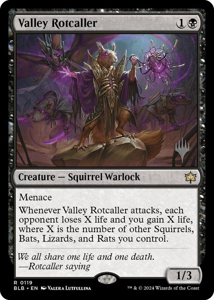 Valley Rotcaller [Promo Pack: Bloomburrow] 119