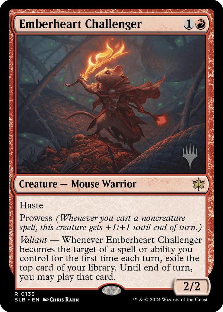 Emberheart Challenger [Promo Pack: Bloomburrow] 133