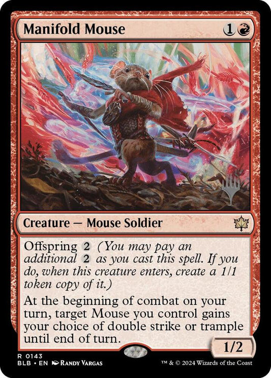 Manifold Mouse [Promo Pack: Bloomburrow] 143