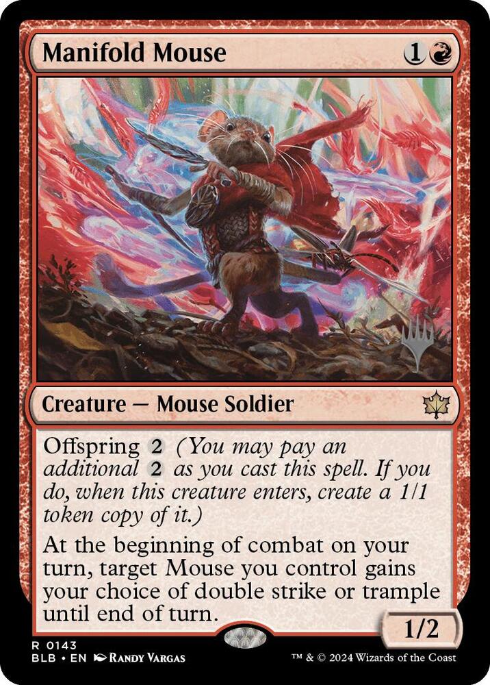 Manifold Mouse [Promo Pack: Bloomburrow] 143