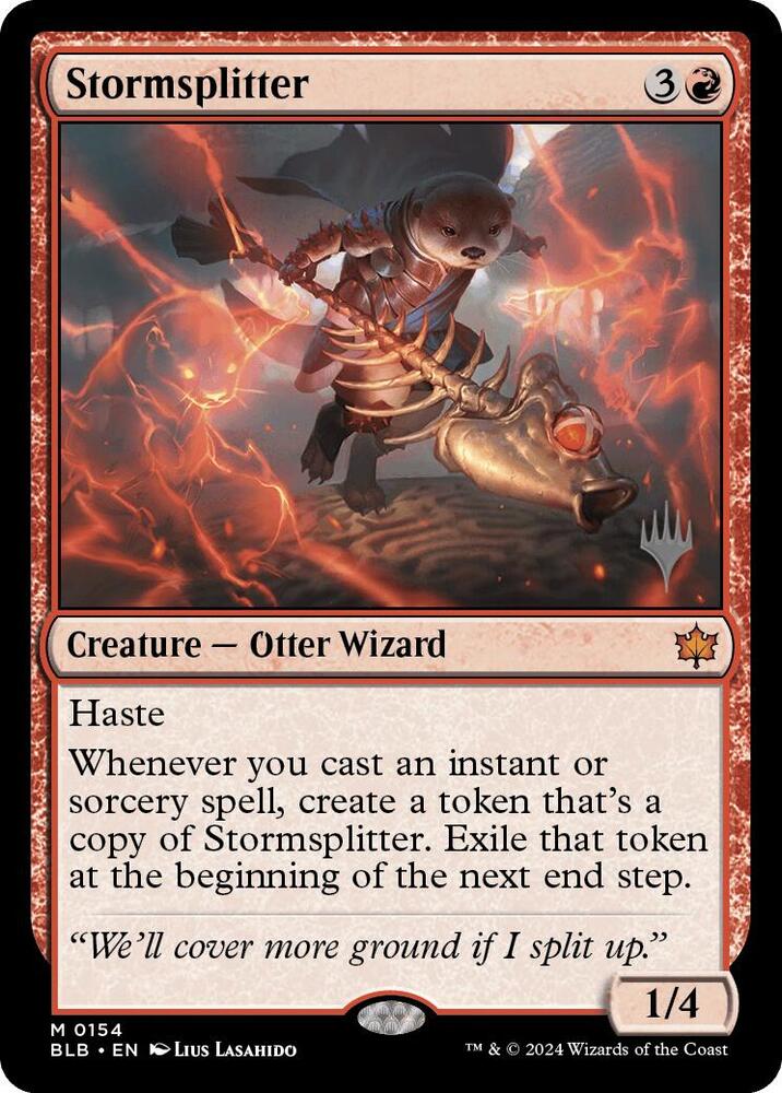 Stormsplitter [Promo Pack: Bloomburrow] 154