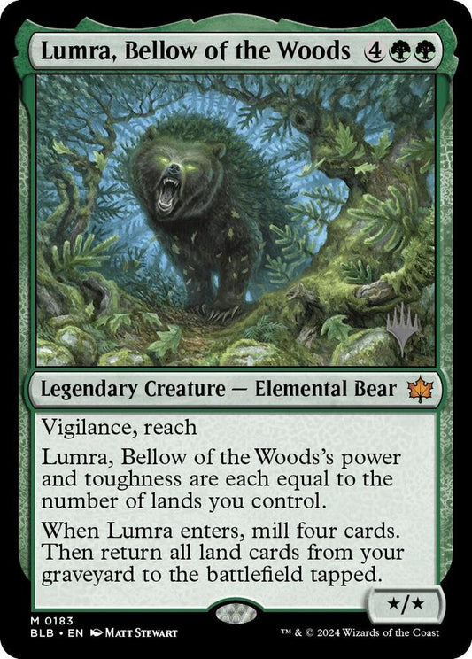 Lumra, Bellow of the Woods [Promo Pack: Bloomburrow] 183