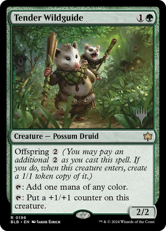 Tender Wildguide [Promo Pack: Bloomburrow] 196