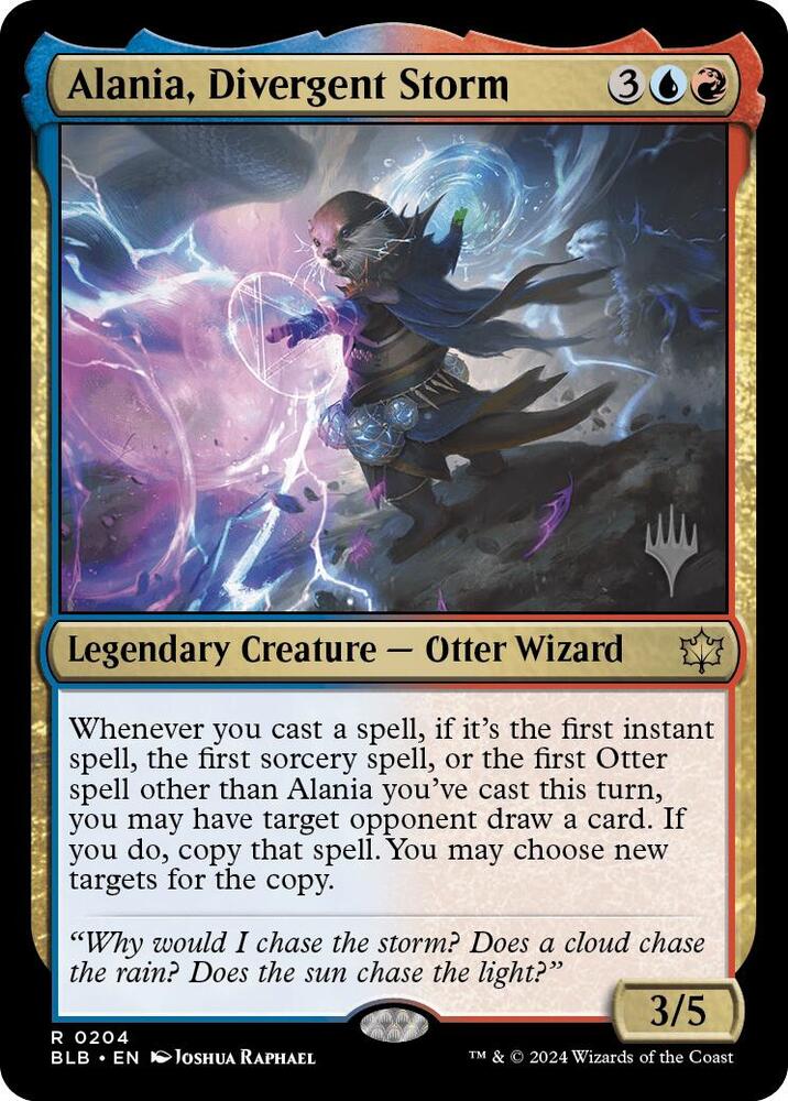 Alania, Divergent Storm [Promo Pack: Bloomburrow] 204