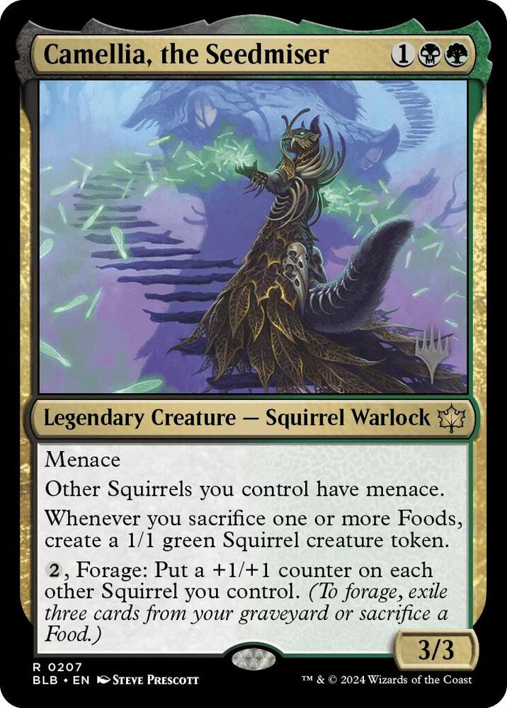 Camellia, the Seedmiser [Promo Pack: Bloomburrow] 207