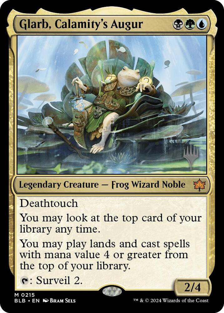 Glarb, Calamity's Augur [Promo Pack: Bloomburrow] 215