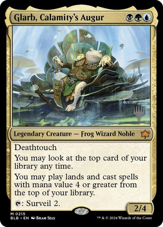 Glarb, Calamity's Augur [Promo Pack: Bloomburrow] 215