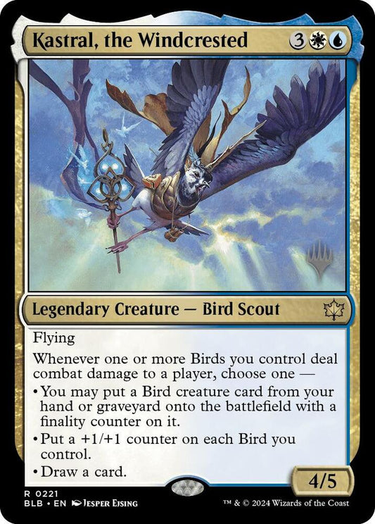 Kastral, the Windcrested [Promo Pack: Bloomburrow] 221