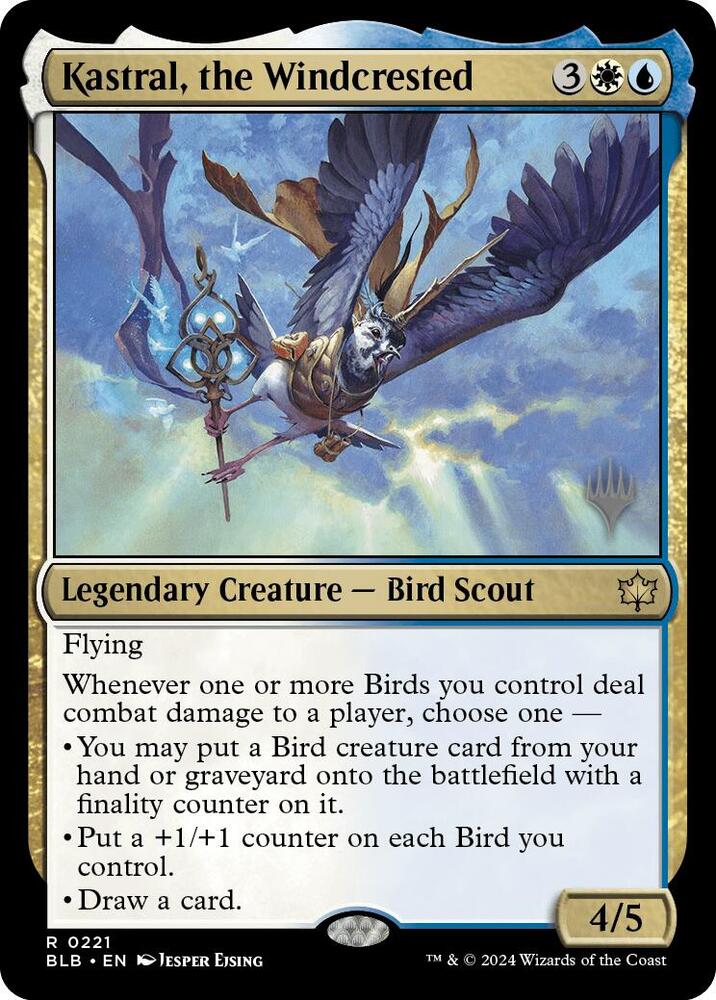 Kastral, the Windcrested [Promo Pack: Bloomburrow] 221