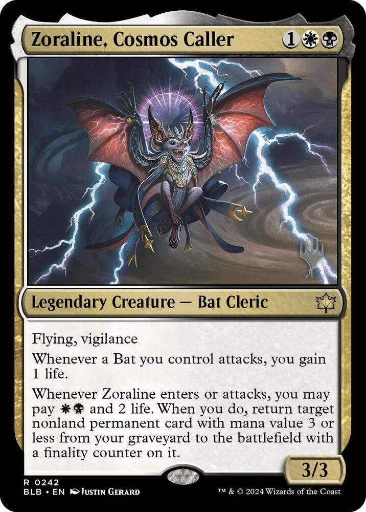 Zoraline, Cosmos Caller [Promo Pack: Bloomburrow] 242