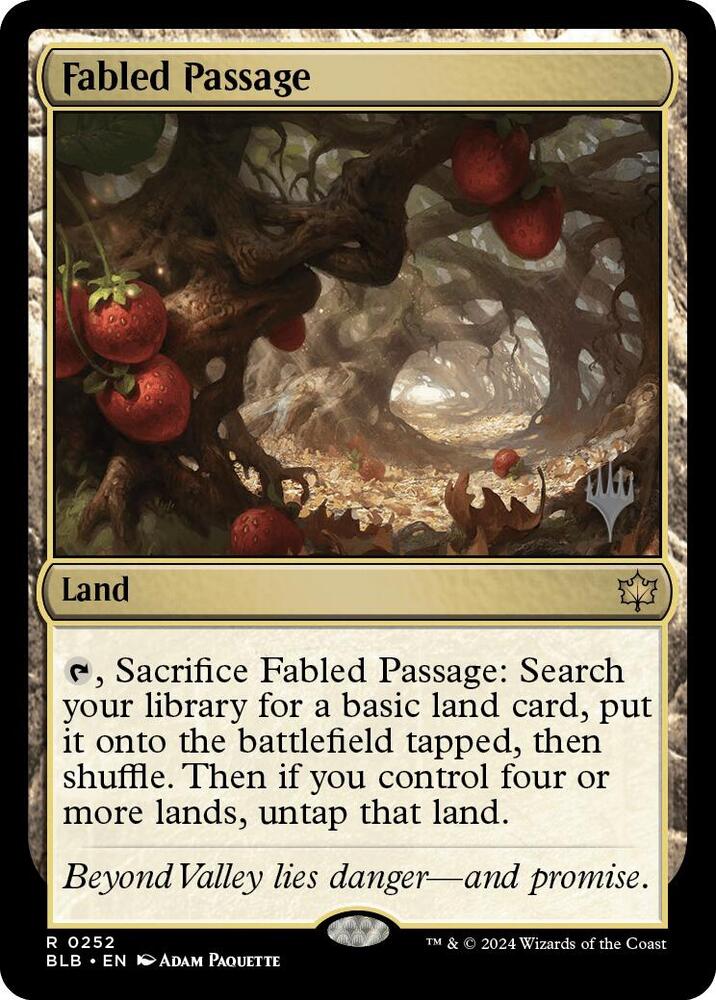 Fabled Passage [Promo Pack: Bloomburrow] 252