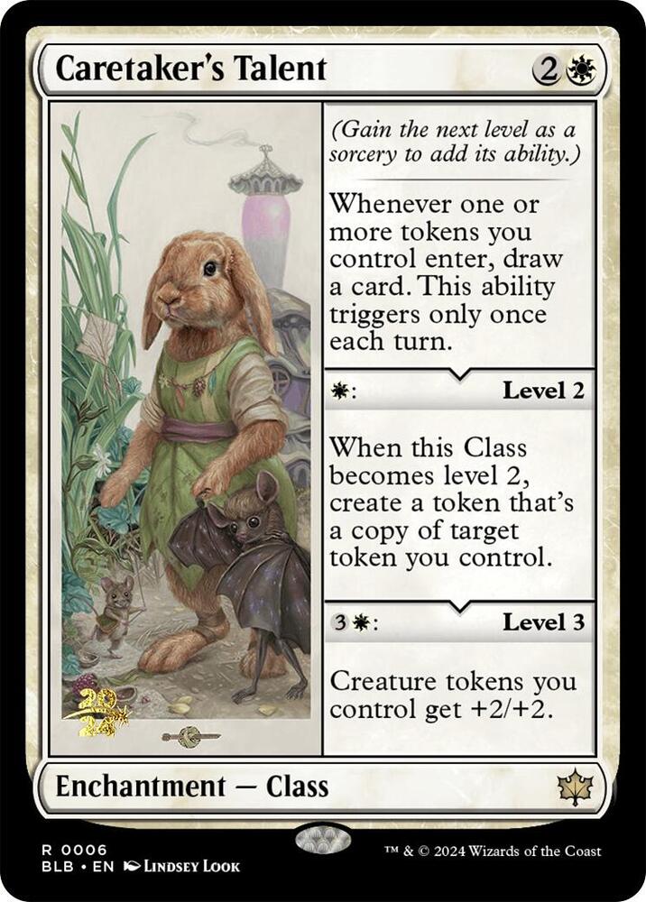 Caretaker's Talent [Prerelease Cards] 6