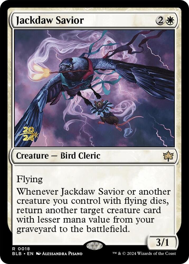 Jackdaw Savior [Prerelease Cards] 18