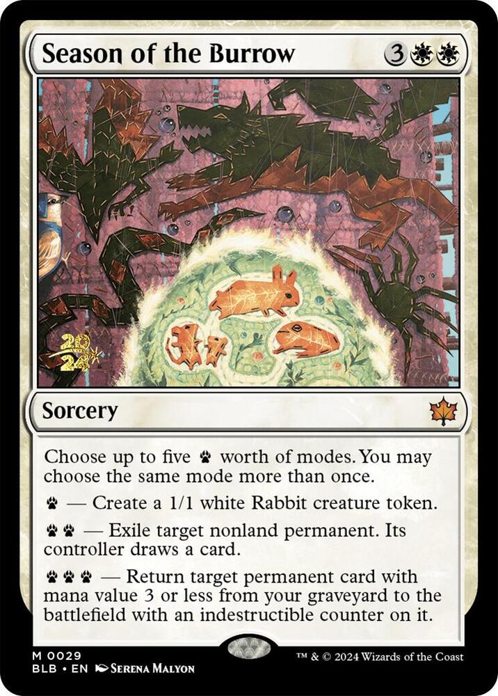 Season of the Burrow [Prerelease Cards] 29