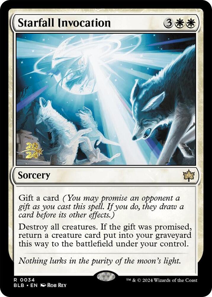 Starfall Invocation [Prerelease Cards] 34