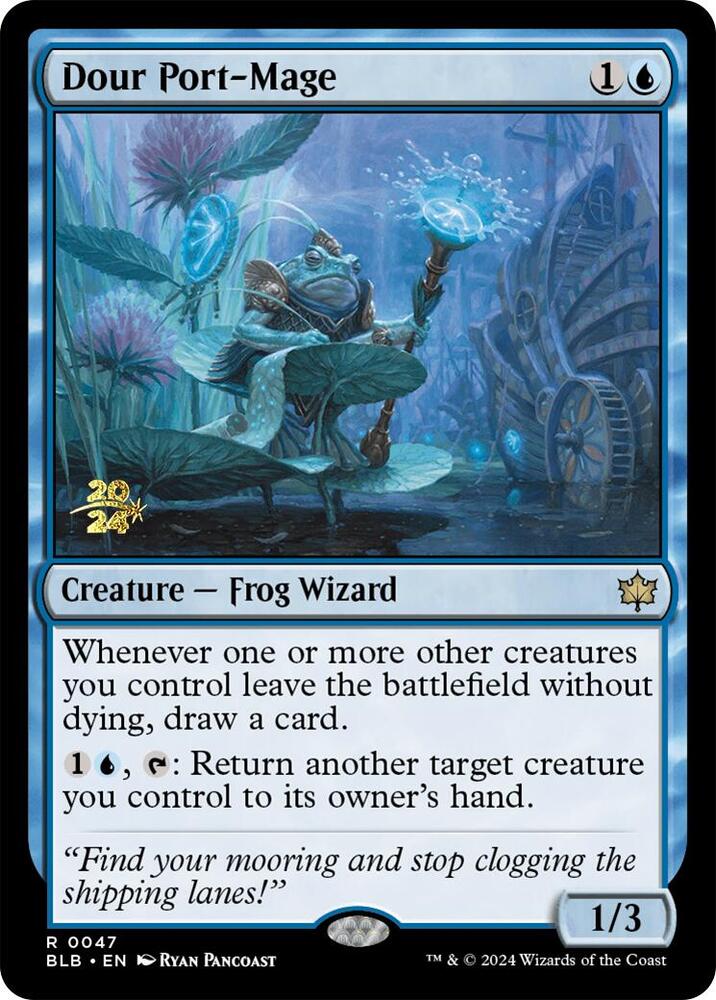 Dour Port-Mage [Prerelease Cards] 47
