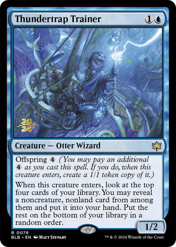 Thundertrap Trainer [Prerelease Cards] 78