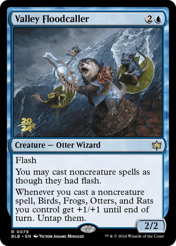 Valley Floodcaller [Prerelease Cards] 79