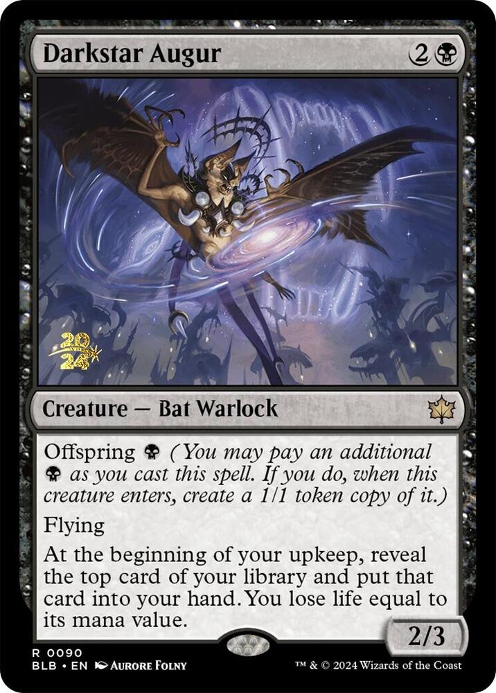 Darkstar Augur [Prerelease Cards] 90