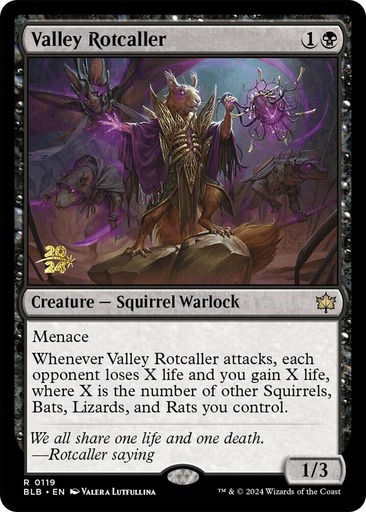Valley Rotcaller [Prerelease Cards] 119
