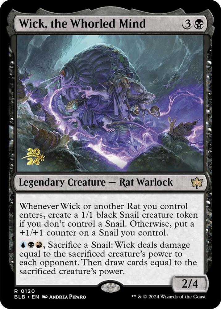 Wick, the Whorled Mind [Prerelease Cards] 120
